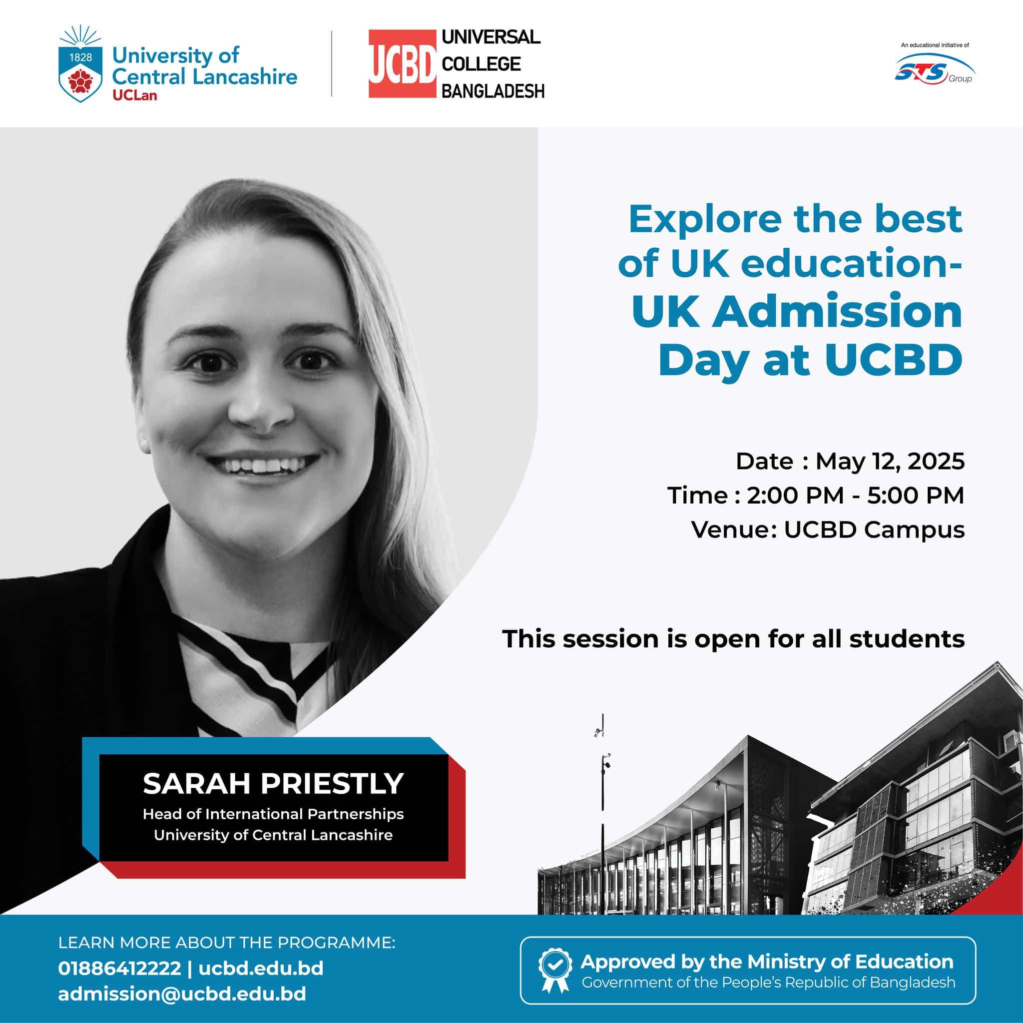 Explore the best of UK education- UK Admission Day at UCBD