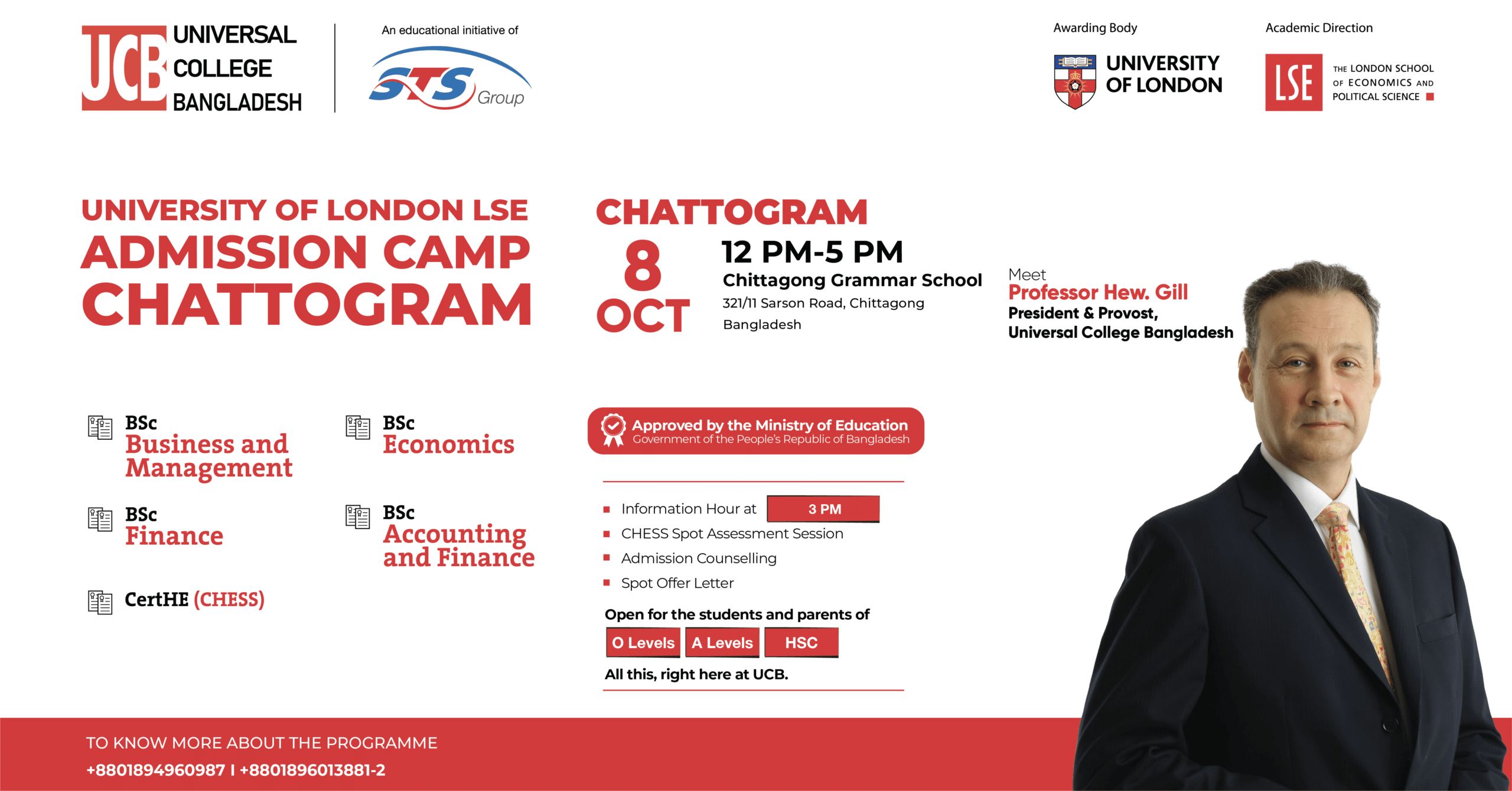 University of London LSE Admission Camp Chattogram