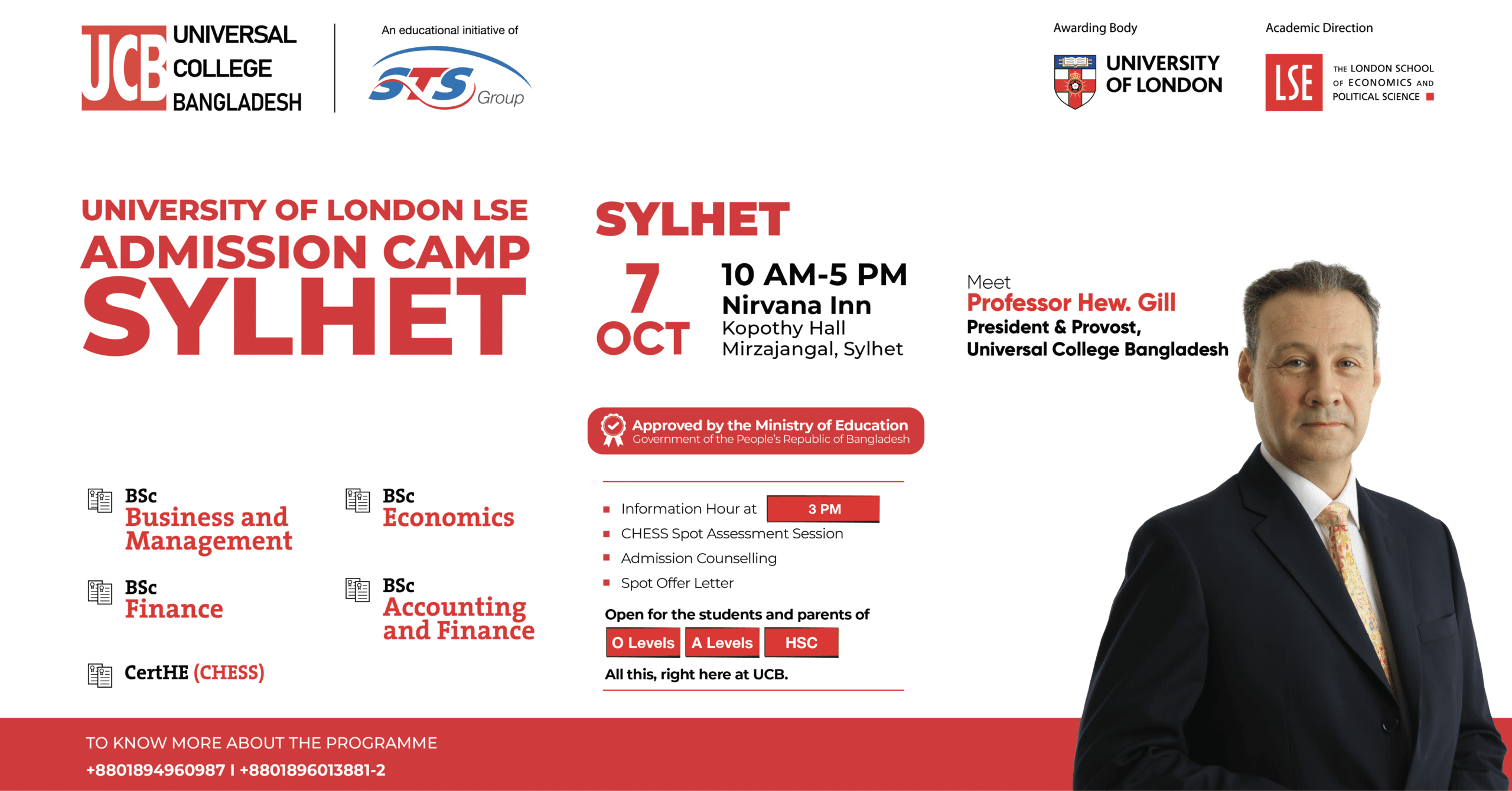 University of London LSE Admission Camp Sylhet