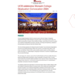 UCB celebrates Monash College Graduation Convocation 2024 Torrongonews